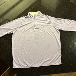 Peter Millar lavender men’s quarter zip